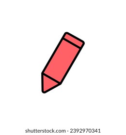 Pencil icon set illustration. pen sign and symbol. edit icon vector