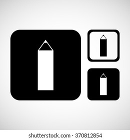Pencil Icon Set Vector EPS10, Great for any use.