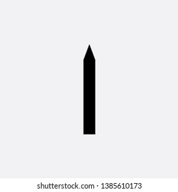 pencil icon sign signifier vector