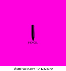 pencil icon sign signifier vector