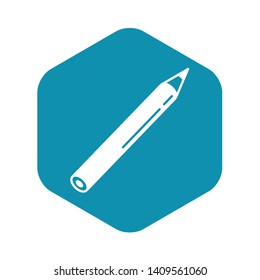 Pencil icon. Simple illustration of pencil vector icon for web design isolated on white background