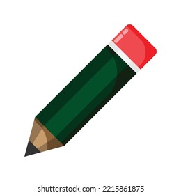 Pencil icon. Subtable to place office tools, school, etc.