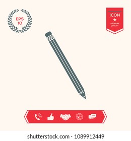 Pencil icon symbol