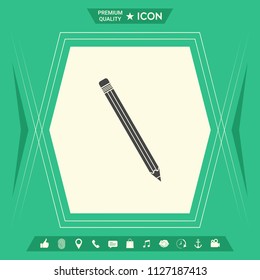 Pencil icon symbol