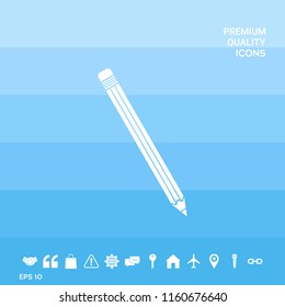 Pencil icon symbol