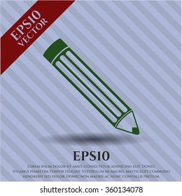 Pencil icon or symbol