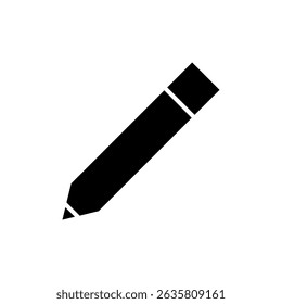 Pencil icon symbol for apps and websites. pen sign and symbol. edit icon vector