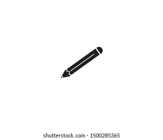 pencil icon symbol design vector