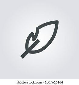 pencil Icon. pencil symbol isolated on Gradient background. Vector Illustration