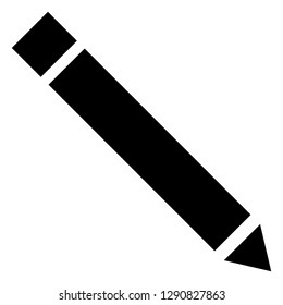 Pencil icon, symbol for Office, school, art, stationary concepts