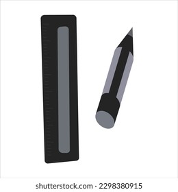 	
Vector de símbolo de icono de lápiz. icono aislado. sobre fondo blanco.