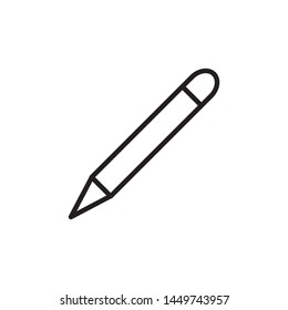 pencil icon symbol vector template