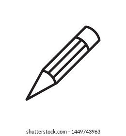 pencil icon symbol vector template