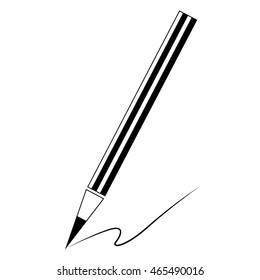Pencil icon. Pencil symbol for your web site design, logo, app, UI. Vector illustration