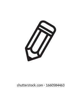 Pencil  Icon In Trendy  Design Vector Eps 10