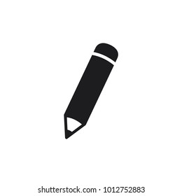 pencil icon in trendy flat style, pencil vector icon 