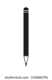 pencil icon in trendy flat style, pencil vector icon