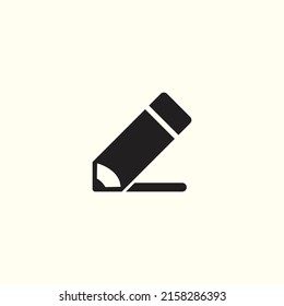 Pencil Icon in trendy flat style. Edit symbol for your web design, logo, UI. Vector illustration, EPS10