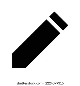 pencil icon in trendy flat style, pencil vector icon, Pencil flat icon, Pencil icon symbol vector illustration on white background