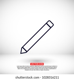 Pencil Icon Vector