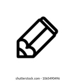 Pencil icon vector