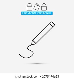 Pencil Icon Vector
