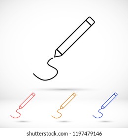 Pencil Icon Vector