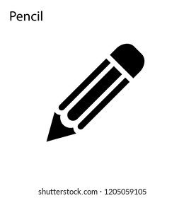 Pencil icon vector