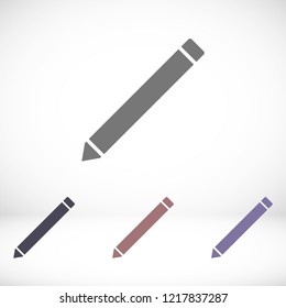 Pencil Icon Vector icon