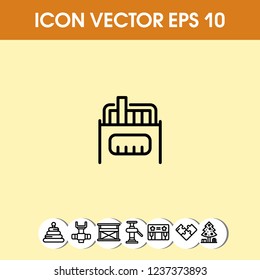 Pencil icon vector