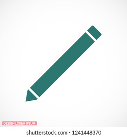 Pencil Icon Vector icon