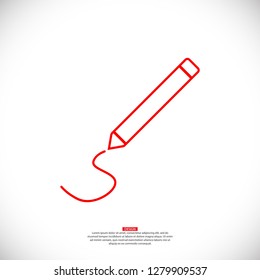 Pencil Icon Vector