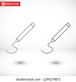 Pencil Icon Vector