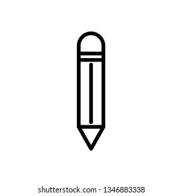 pencil icon vector