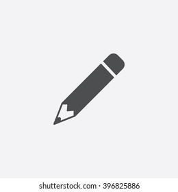 Pencil Icon Vector. 