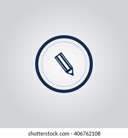 Pencil icon vector
