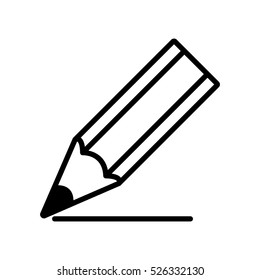 Pencil Icon Vector.