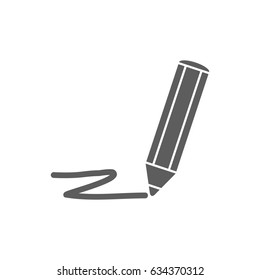 Pencil icon vector