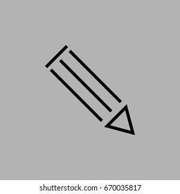Pencil Icon Vector.