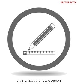 Pencil Icon Vector.