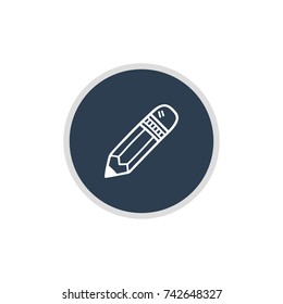 Pencil icon vector