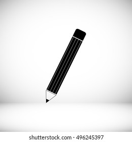 pencil icon, vector best flat icon, EPS