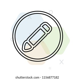 Pencil icon vector can be used as png, Pencil