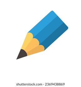 Pencil icon. Vector concept illustration for design.