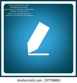pencil. icon. vector design