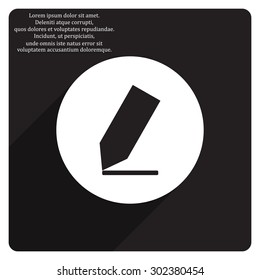pencil. icon. vector design