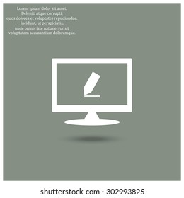 pencil. icon. vector design