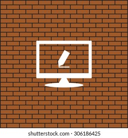 pencil. icon. vector design