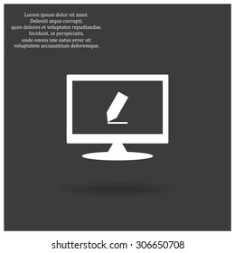 pencil. icon. vector design