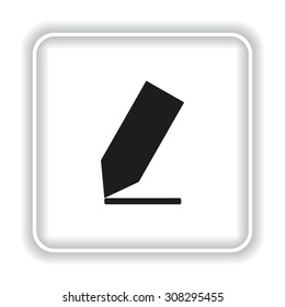 pencil. icon. vector design